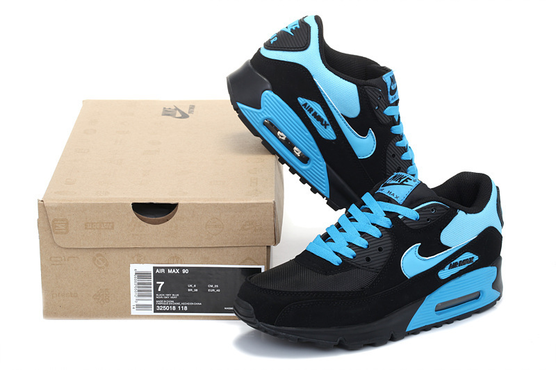 Achat De;ve Nike Air Max 90 Homme Noir Chaussures Pas Cher Alainhemet
