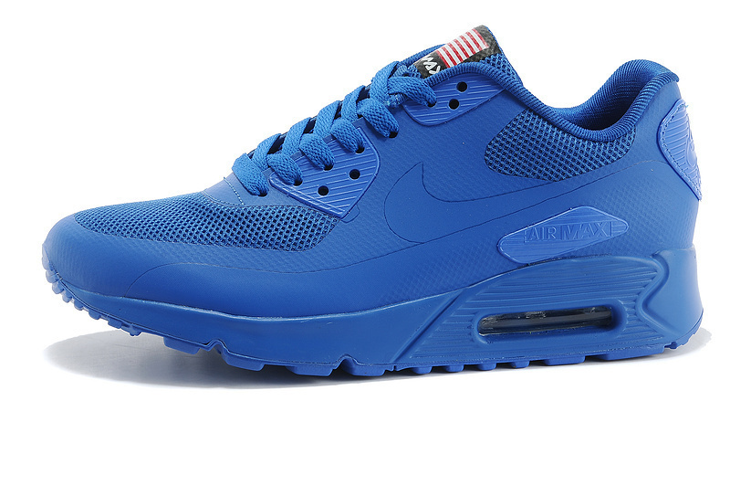 Achat De;ve Nike Air Max 90 Homme Bleu Chaussures Pas Cher Alainhemet