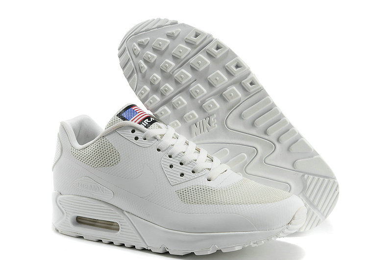 Achat De;ve Nike Air Max 90 Femme Blanche Chaussures Pas Cher Alainhemet