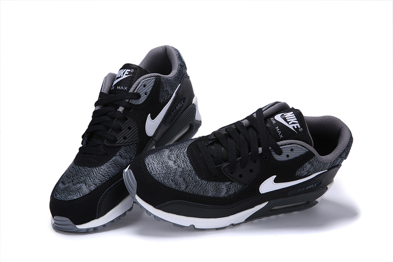 Achat De;ve Nike Air Max 90 Femme Noir Chaussures Pas Cher Alainhemet