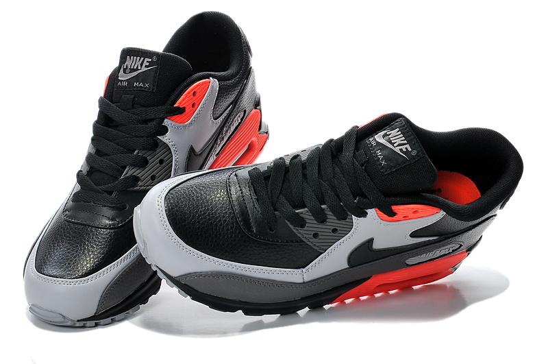 air max 90 cuir noir homme