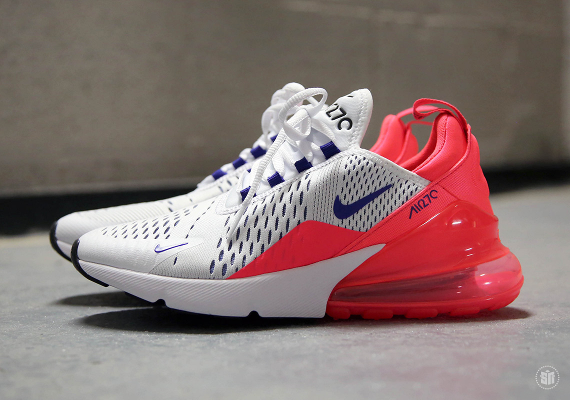 nike air max 270 femme corail