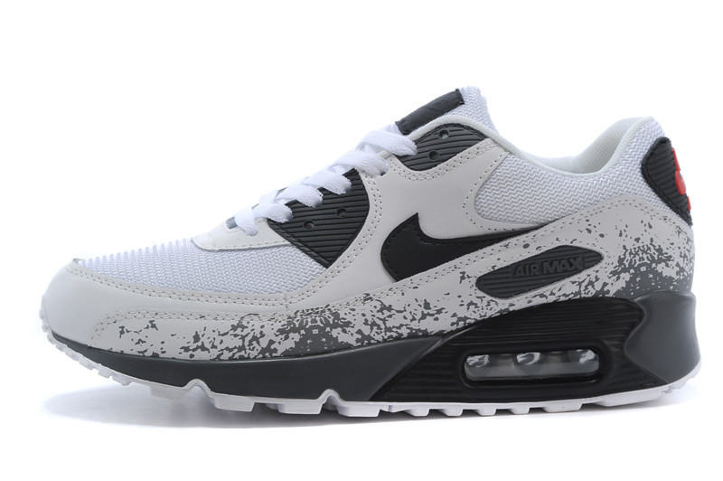 Achat De;ve Nike Air Max 90 Femme Noir Chaussures Pas Cher Alainhemet